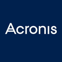 Acronis logo invert